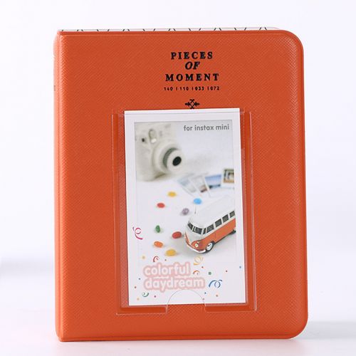 Album Ảnh Polaroid mini 64 ảnh 6x9 bìa màu trơn có chữ